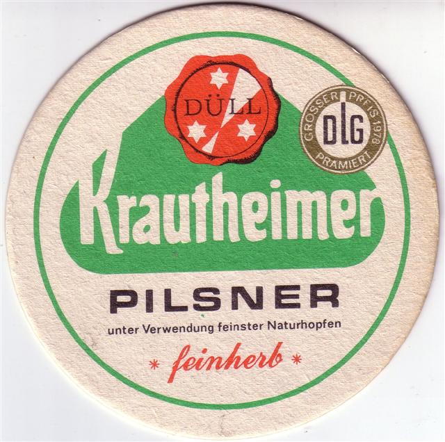 volkach kt-by kraut pilsener 4a (rund215-o r dlg 1978)
